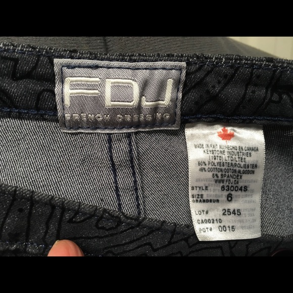 Embossed denim suit worn once or twice. - Picture 6 of 6